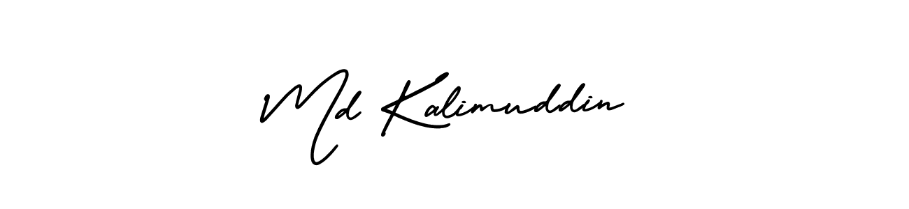 Md Kalimuddin stylish signature style. Best Handwritten Sign (AmerikaSignatureDemo-Regular) for my name. Handwritten Signature Collection Ideas for my name Md Kalimuddin. Md Kalimuddin signature style 3 images and pictures png