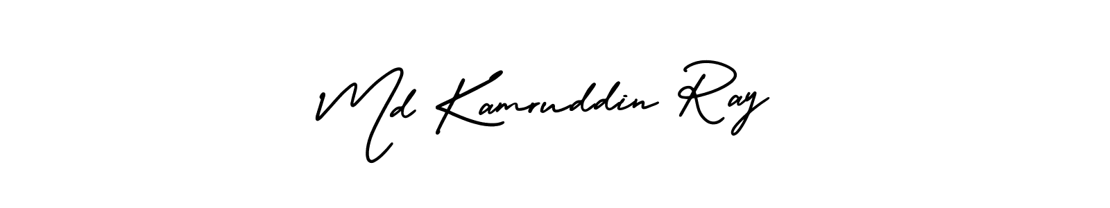 AmerikaSignatureDemo-Regular is a professional signature style that is perfect for those who want to add a touch of class to their signature. It is also a great choice for those who want to make their signature more unique. Get Md Kamruddin Ray name to fancy signature for free. Md Kamruddin Ray signature style 3 images and pictures png