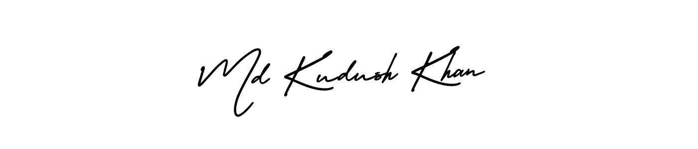 How to Draw Md Kudush Khan signature style? AmerikaSignatureDemo-Regular is a latest design signature styles for name Md Kudush Khan. Md Kudush Khan signature style 3 images and pictures png