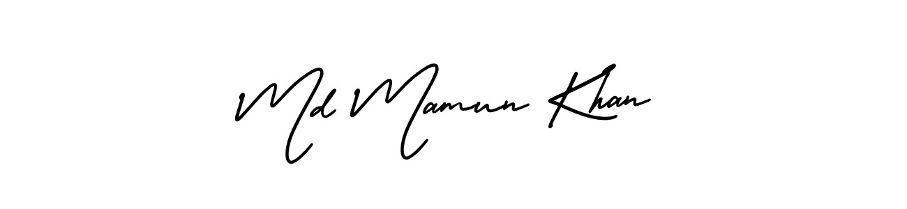 Best and Professional Signature Style for Md Mamun Khan. AmerikaSignatureDemo-Regular Best Signature Style Collection. Md Mamun Khan signature style 3 images and pictures png
