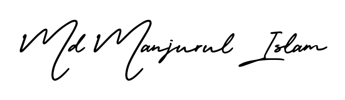 The best way (AmerikaSignatureDemo-Regular) to make a short signature is to pick only two or three words in your name. For converting this name Md Manjurul Islam. Md Manjurul Islam signature style 3 images and pictures png
