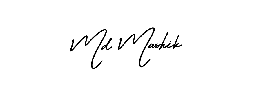 Check out images of Autograph of Md Mashik name. Actor Md Mashik Signature Style. AmerikaSignatureDemo-Regular is a professional sign style online. Md Mashik signature style 3 images and pictures png