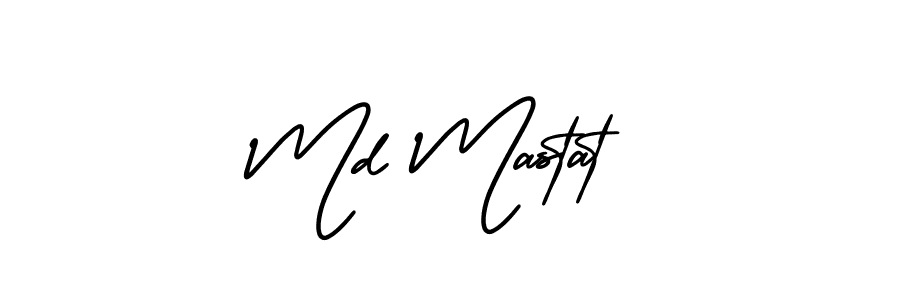 Also we have Md Mastat name is the best signature style. Create professional handwritten signature collection using AmerikaSignatureDemo-Regular autograph style. Md Mastat signature style 3 images and pictures png