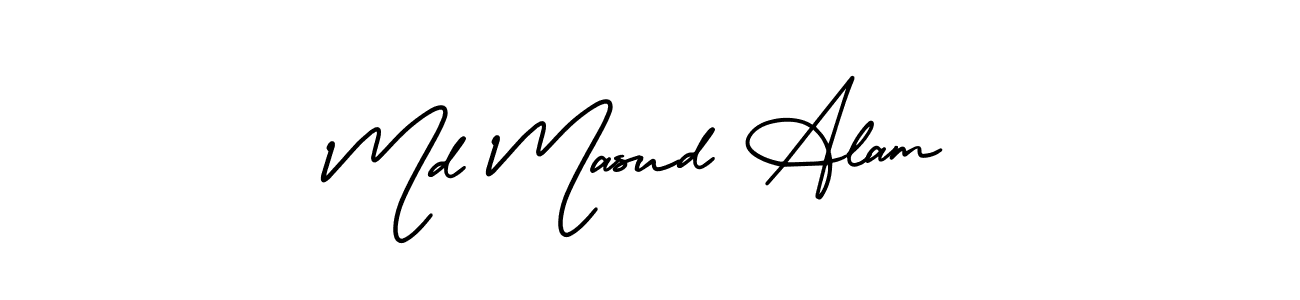 Also we have Md Masud Alam name is the best signature style. Create professional handwritten signature collection using AmerikaSignatureDemo-Regular autograph style. Md Masud Alam signature style 3 images and pictures png