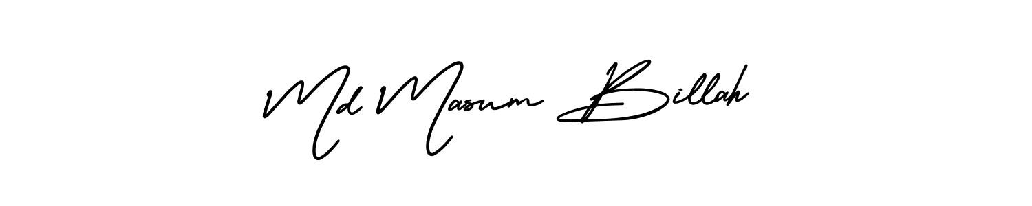 Similarly AmerikaSignatureDemo-Regular is the best handwritten signature design. Signature creator online .You can use it as an online autograph creator for name Md Masum Billah. Md Masum Billah signature style 3 images and pictures png