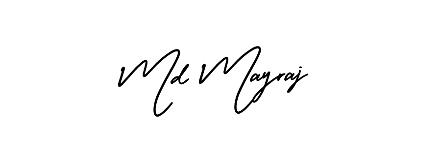 Best and Professional Signature Style for Md Mayraj. AmerikaSignatureDemo-Regular Best Signature Style Collection. Md Mayraj signature style 3 images and pictures png