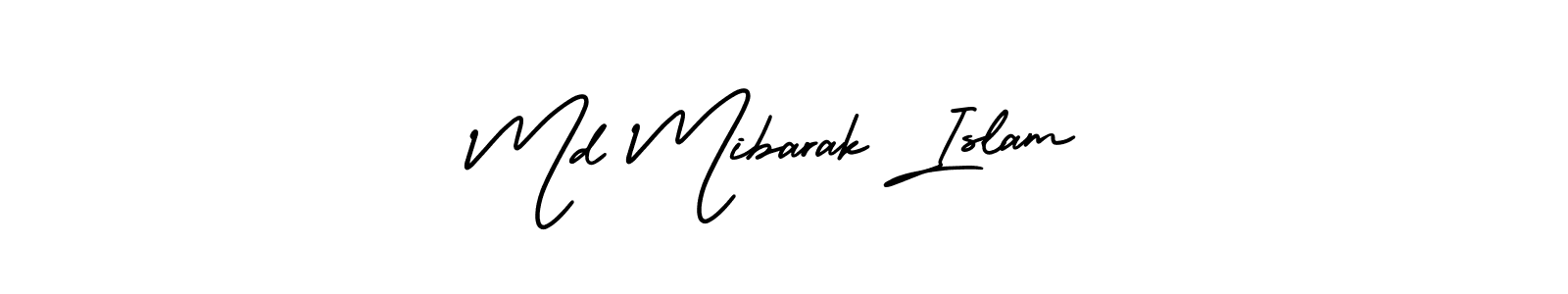 Similarly AmerikaSignatureDemo-Regular is the best handwritten signature design. Signature creator online .You can use it as an online autograph creator for name Md Mibarak Islam. Md Mibarak Islam signature style 3 images and pictures png