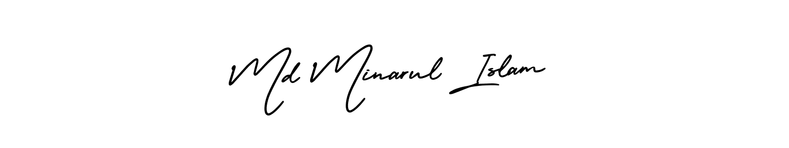 Best and Professional Signature Style for Md Minarul Islam. AmerikaSignatureDemo-Regular Best Signature Style Collection. Md Minarul Islam signature style 3 images and pictures png
