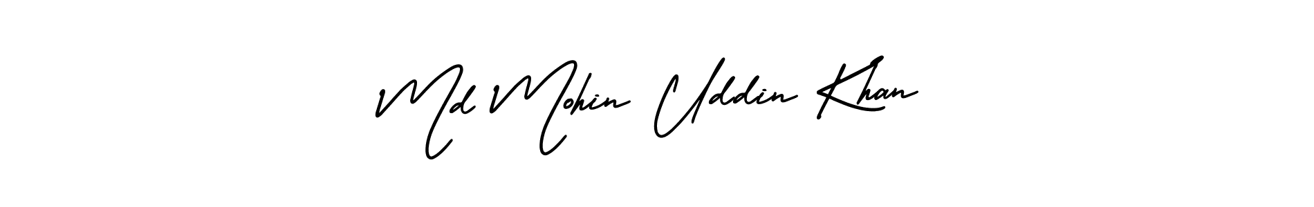 You can use this online signature creator to create a handwritten signature for the name Md Mohin Uddin Khan. This is the best online autograph maker. Md Mohin Uddin Khan signature style 3 images and pictures png
