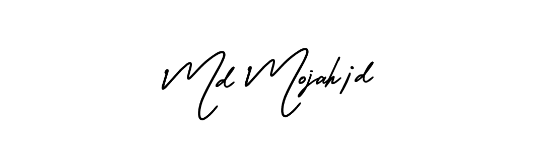 Also You can easily find your signature by using the search form. We will create Md Mojah¡d name handwritten signature images for you free of cost using AmerikaSignatureDemo-Regular sign style. Md Mojah¡d signature style 3 images and pictures png