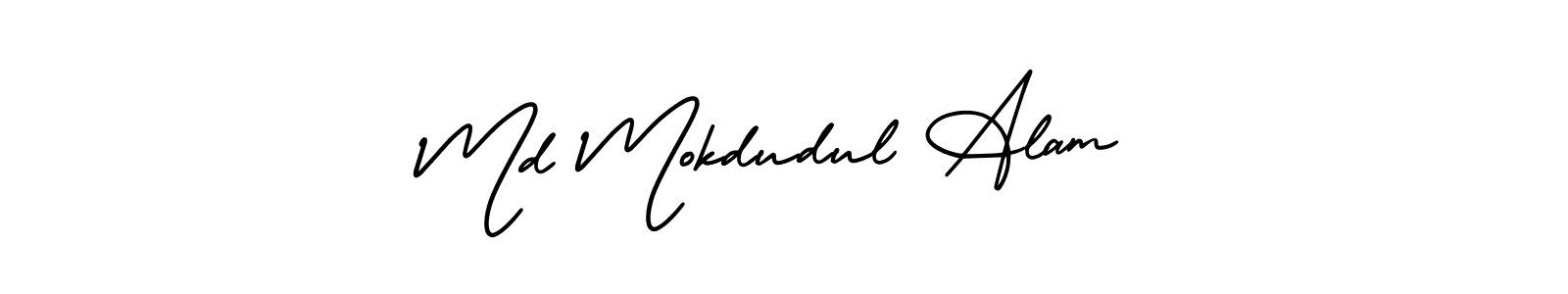 How to Draw Md Mokdudul Alam signature style? AmerikaSignatureDemo-Regular is a latest design signature styles for name Md Mokdudul Alam. Md Mokdudul Alam signature style 3 images and pictures png