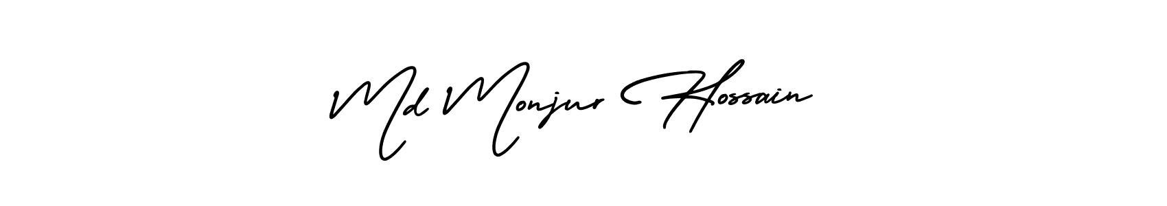 Best and Professional Signature Style for Md Monjur Hossain. AmerikaSignatureDemo-Regular Best Signature Style Collection. Md Monjur Hossain signature style 3 images and pictures png