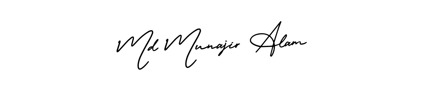 Also we have Md Munajir Alam name is the best signature style. Create professional handwritten signature collection using AmerikaSignatureDemo-Regular autograph style. Md Munajir Alam signature style 3 images and pictures png