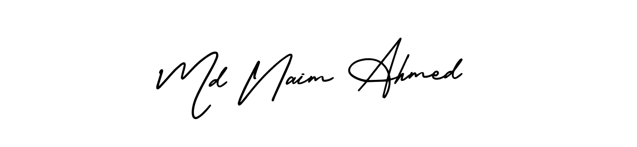 You can use this online signature creator to create a handwritten signature for the name Md Naim Ahmed. This is the best online autograph maker. Md Naim Ahmed signature style 3 images and pictures png