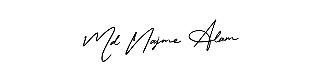 Similarly AmerikaSignatureDemo-Regular is the best handwritten signature design. Signature creator online .You can use it as an online autograph creator for name Md Najme Alam. Md Najme Alam signature style 3 images and pictures png