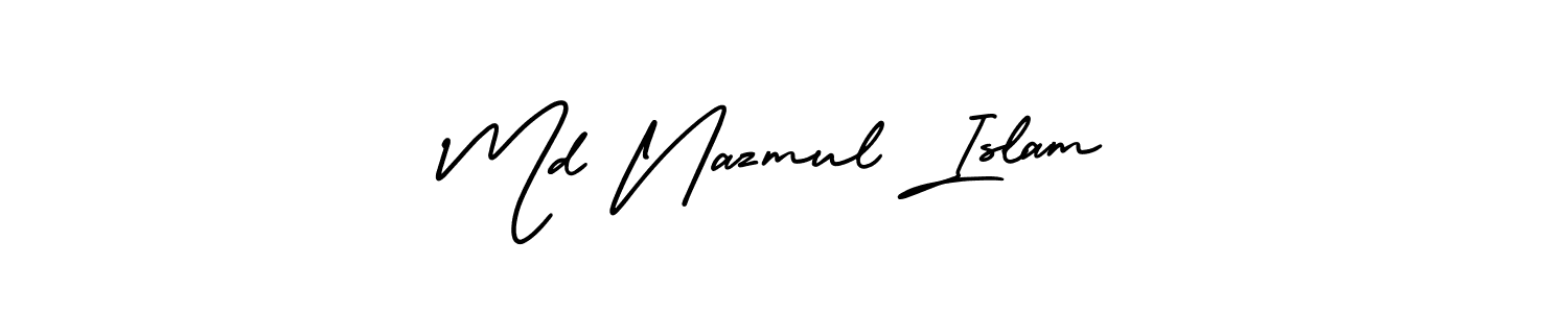 Make a beautiful signature design for name Md Nazmul Islam. Use this online signature maker to create a handwritten signature for free. Md Nazmul Islam signature style 3 images and pictures png