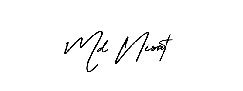 Once you've used our free online signature maker to create your best signature AmerikaSignatureDemo-Regular style, it's time to enjoy all of the benefits that Md Nisat name signing documents. Md Nisat signature style 3 images and pictures png