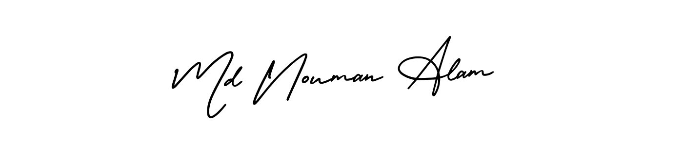 Also we have Md Nouman Alam name is the best signature style. Create professional handwritten signature collection using AmerikaSignatureDemo-Regular autograph style. Md Nouman Alam signature style 3 images and pictures png