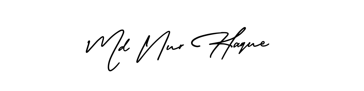 It looks lik you need a new signature style for name Md Nur Haque. Design unique handwritten (AmerikaSignatureDemo-Regular) signature with our free signature maker in just a few clicks. Md Nur Haque signature style 3 images and pictures png