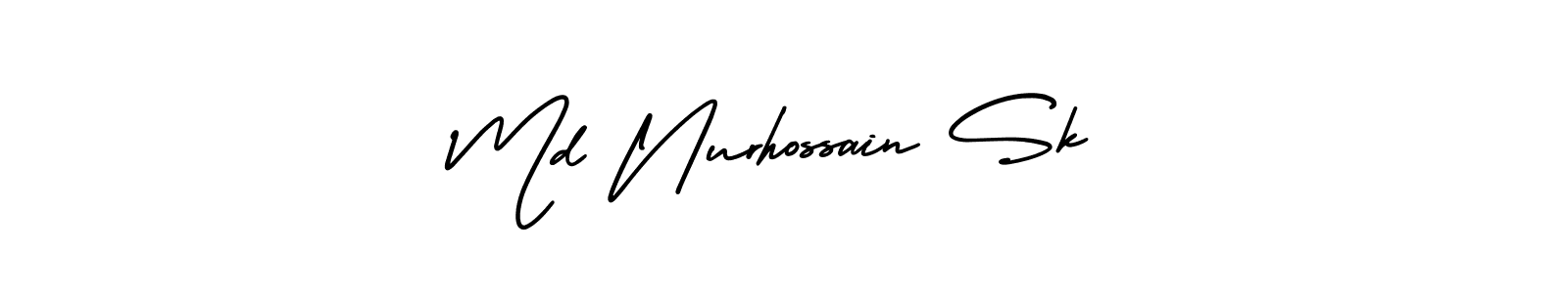 if you are searching for the best signature style for your name Md Nurhossain Sk. so please give up your signature search. here we have designed multiple signature styles  using AmerikaSignatureDemo-Regular. Md Nurhossain Sk signature style 3 images and pictures png