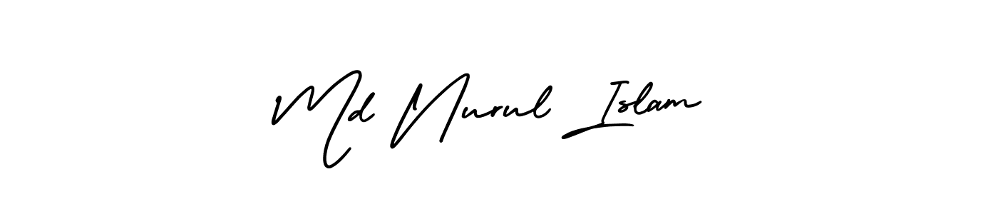 Make a short Md Nurul Islam signature style. Manage your documents anywhere anytime using AmerikaSignatureDemo-Regular. Create and add eSignatures, submit forms, share and send files easily. Md Nurul Islam signature style 3 images and pictures png