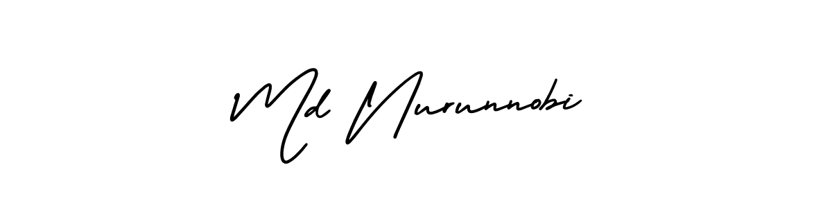 Here are the top 10 professional signature styles for the name Md Nurunnobi. These are the best autograph styles you can use for your name. Md Nurunnobi signature style 3 images and pictures png