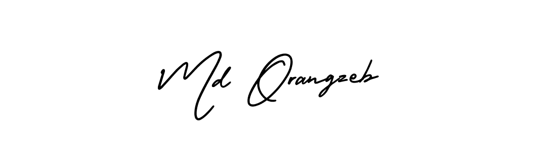 Also You can easily find your signature by using the search form. We will create Md Orangzeb name handwritten signature images for you free of cost using AmerikaSignatureDemo-Regular sign style. Md Orangzeb signature style 3 images and pictures png