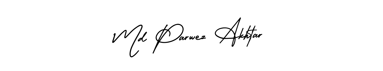 Also we have Md Parwez Akhtar name is the best signature style. Create professional handwritten signature collection using AmerikaSignatureDemo-Regular autograph style. Md Parwez Akhtar signature style 3 images and pictures png