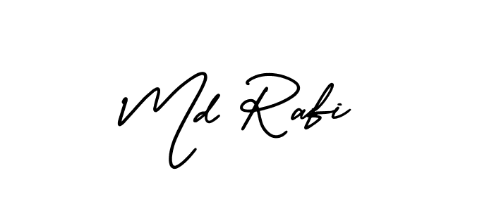 Make a short Md Rafi signature style. Manage your documents anywhere anytime using AmerikaSignatureDemo-Regular. Create and add eSignatures, submit forms, share and send files easily. Md Rafi signature style 3 images and pictures png