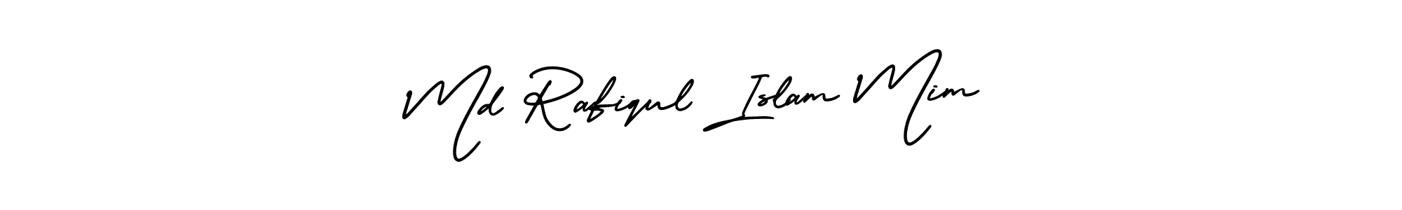 Create a beautiful signature design for name Md Rafiqul Islam Mim. With this signature (AmerikaSignatureDemo-Regular) fonts, you can make a handwritten signature for free. Md Rafiqul Islam Mim signature style 3 images and pictures png