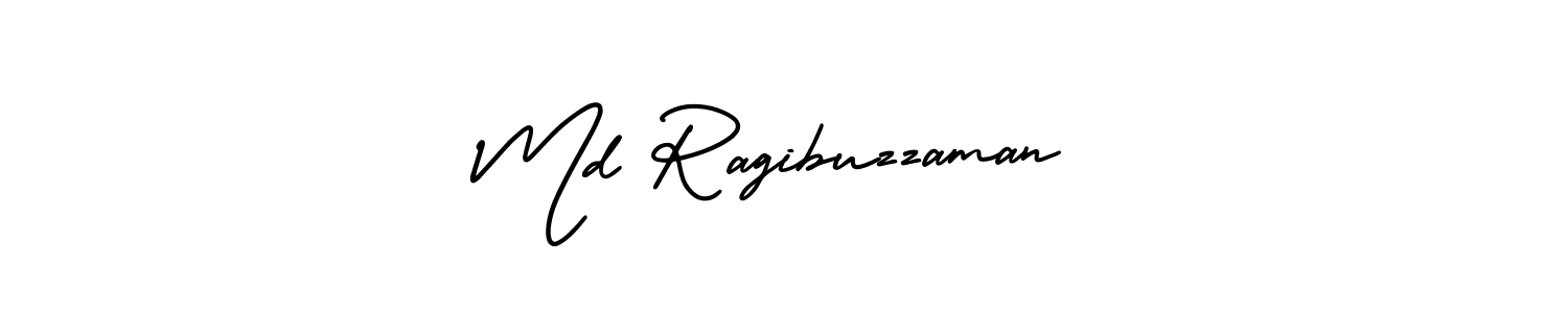 Md Ragibuzzaman stylish signature style. Best Handwritten Sign (AmerikaSignatureDemo-Regular) for my name. Handwritten Signature Collection Ideas for my name Md Ragibuzzaman. Md Ragibuzzaman signature style 3 images and pictures png