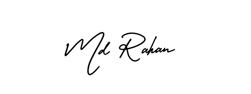 Check out images of Autograph of Md Rahan name. Actor Md Rahan Signature Style. AmerikaSignatureDemo-Regular is a professional sign style online. Md Rahan signature style 3 images and pictures png