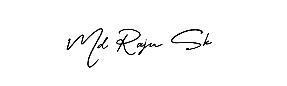 Make a short Md Raju Sk signature style. Manage your documents anywhere anytime using AmerikaSignatureDemo-Regular. Create and add eSignatures, submit forms, share and send files easily. Md Raju Sk signature style 3 images and pictures png