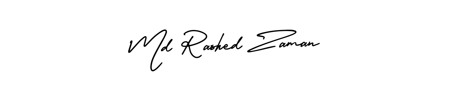 Similarly AmerikaSignatureDemo-Regular is the best handwritten signature design. Signature creator online .You can use it as an online autograph creator for name Md Rashed Zaman. Md Rashed Zaman signature style 3 images and pictures png