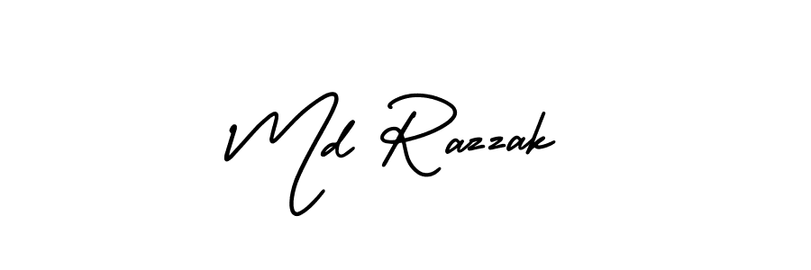 AmerikaSignatureDemo-Regular is a professional signature style that is perfect for those who want to add a touch of class to their signature. It is also a great choice for those who want to make their signature more unique. Get Md Razzak name to fancy signature for free. Md Razzak signature style 3 images and pictures png