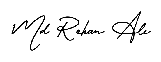 Make a beautiful signature design for name Md Rehan Ali. Use this online signature maker to create a handwritten signature for free. Md Rehan Ali signature style 3 images and pictures png