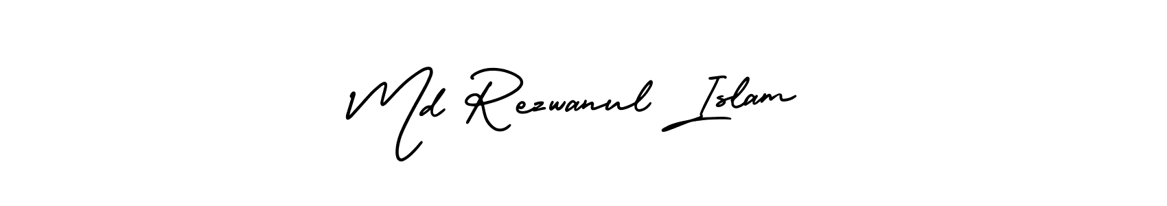 Md Rezwanul Islam stylish signature style. Best Handwritten Sign (AmerikaSignatureDemo-Regular) for my name. Handwritten Signature Collection Ideas for my name Md Rezwanul Islam. Md Rezwanul Islam signature style 3 images and pictures png