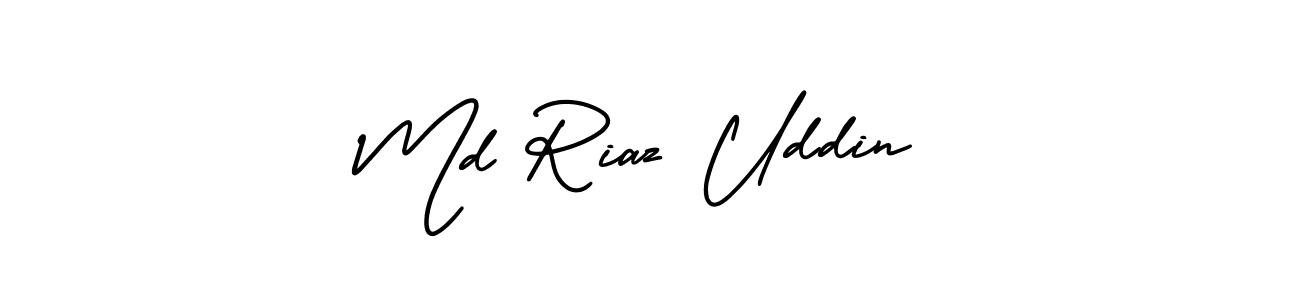 AmerikaSignatureDemo-Regular is a professional signature style that is perfect for those who want to add a touch of class to their signature. It is also a great choice for those who want to make their signature more unique. Get Md Riaz Uddin name to fancy signature for free. Md Riaz Uddin signature style 3 images and pictures png