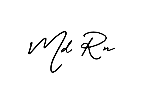 AmerikaSignatureDemo-Regular is a professional signature style that is perfect for those who want to add a touch of class to their signature. It is also a great choice for those who want to make their signature more unique. Get Md Rn name to fancy signature for free. Md Rn signature style 3 images and pictures png