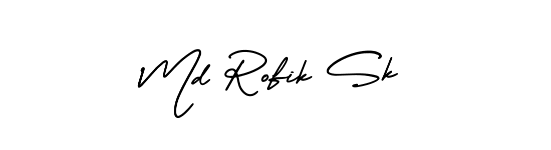 Make a beautiful signature design for name Md Rofik Sk. Use this online signature maker to create a handwritten signature for free. Md Rofik Sk signature style 3 images and pictures png