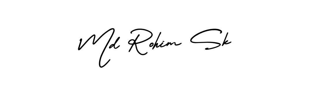 How to Draw Md Rohim Sk signature style? AmerikaSignatureDemo-Regular is a latest design signature styles for name Md Rohim Sk. Md Rohim Sk signature style 3 images and pictures png