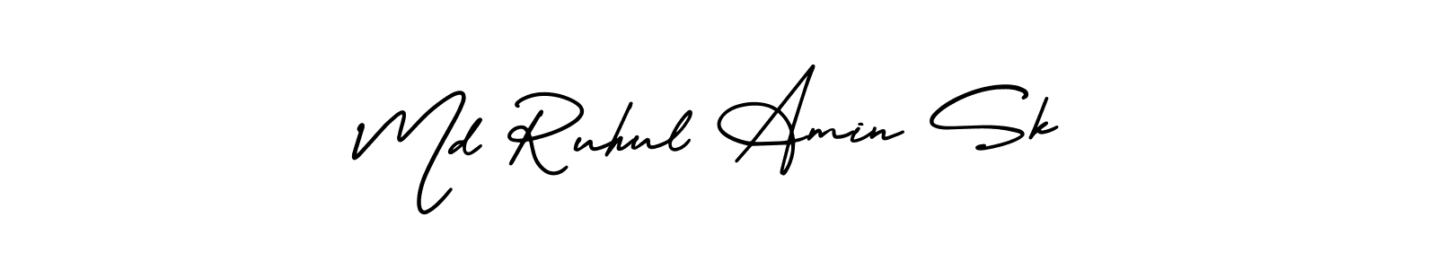 Check out images of Autograph of Md Ruhul Amin Sk name. Actor Md Ruhul Amin Sk Signature Style. AmerikaSignatureDemo-Regular is a professional sign style online. Md Ruhul Amin Sk signature style 3 images and pictures png