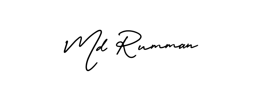 Make a beautiful signature design for name Md Rumman. Use this online signature maker to create a handwritten signature for free. Md Rumman signature style 3 images and pictures png