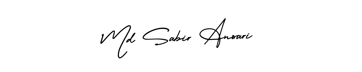 AmerikaSignatureDemo-Regular is a professional signature style that is perfect for those who want to add a touch of class to their signature. It is also a great choice for those who want to make their signature more unique. Get Md Sabir Ansari name to fancy signature for free. Md Sabir Ansari signature style 3 images and pictures png