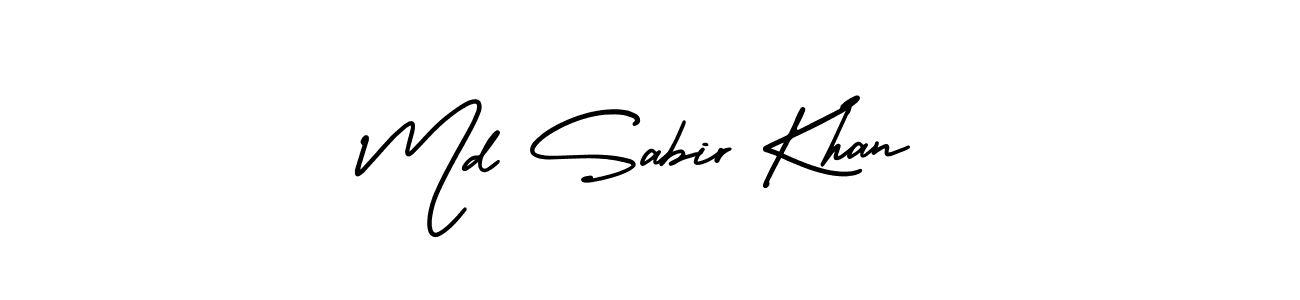 Also You can easily find your signature by using the search form. We will create Md Sabir Khan name handwritten signature images for you free of cost using AmerikaSignatureDemo-Regular sign style. Md Sabir Khan signature style 3 images and pictures png