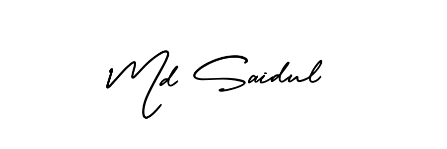 Check out images of Autograph of Md Saidul name. Actor Md Saidul Signature Style. AmerikaSignatureDemo-Regular is a professional sign style online. Md Saidul signature style 3 images and pictures png