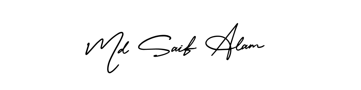 Also we have Md Saif Alam name is the best signature style. Create professional handwritten signature collection using AmerikaSignatureDemo-Regular autograph style. Md Saif Alam signature style 3 images and pictures png