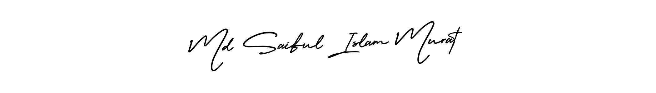 It looks lik you need a new signature style for name Md Saiful Islam Murat. Design unique handwritten (AmerikaSignatureDemo-Regular) signature with our free signature maker in just a few clicks. Md Saiful Islam Murat signature style 3 images and pictures png