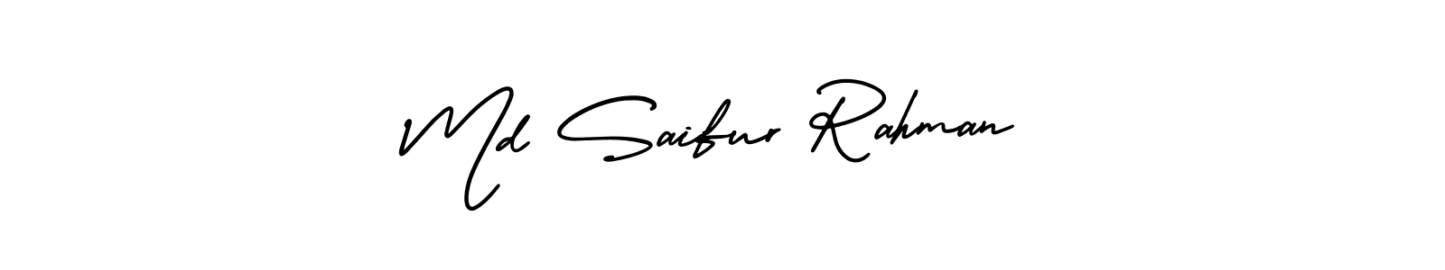 How to make Md Saifur Rahman signature? AmerikaSignatureDemo-Regular is a professional autograph style. Create handwritten signature for Md Saifur Rahman name. Md Saifur Rahman signature style 3 images and pictures png