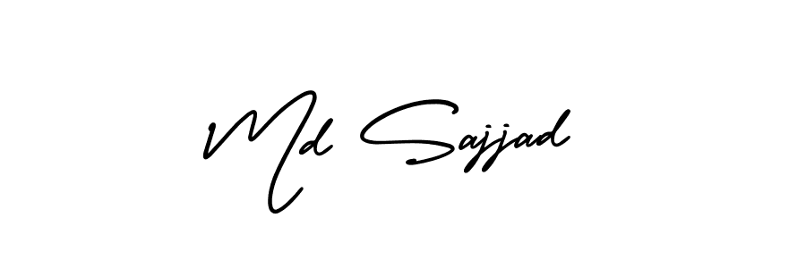 Make a beautiful signature design for name Md Sajjad. Use this online signature maker to create a handwritten signature for free. Md Sajjad signature style 3 images and pictures png